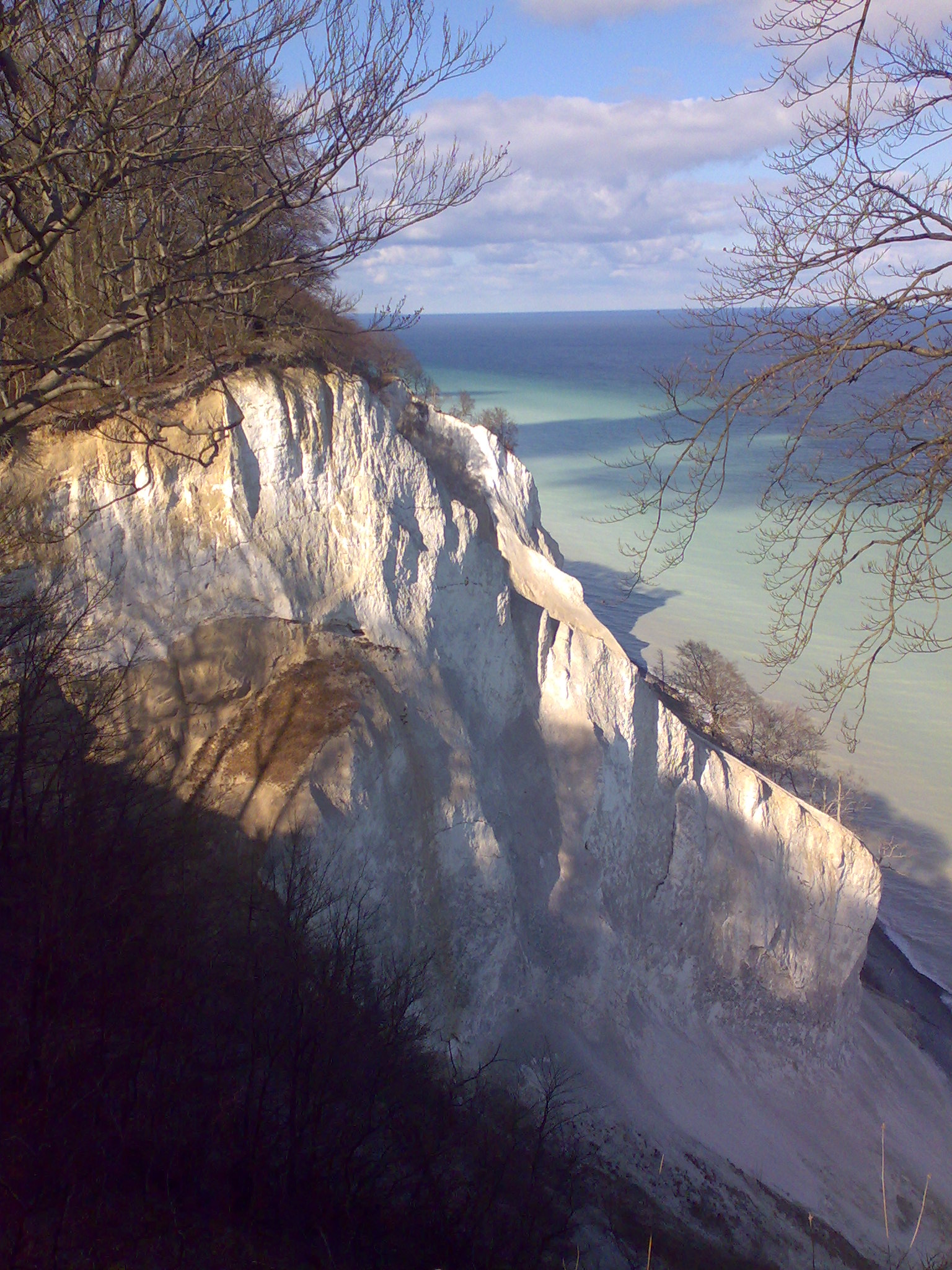 Forchhammers Point at the Cliff of Møn is named for my 
      great-great-great-grandfather, Johann Georg Forchhammer